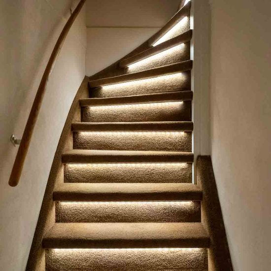 Dynamische Trapverlichting Set inclusief LED Profielen