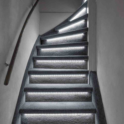 Dynamische trapverlichting set premium - voor max. 16 treden - 50cm
