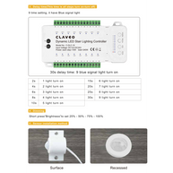 Claveo Dynamische Trapverlichting - Set voor 16 treden